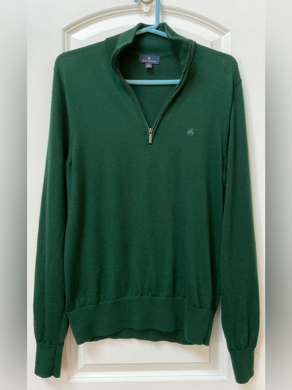 Brooks Brothers Wool 1/4 Zip Sweater